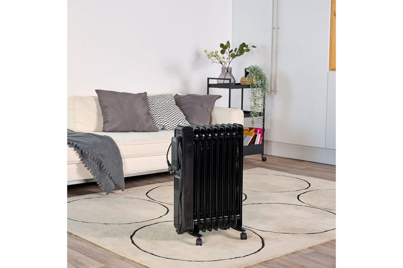 Oljeelement Black+Decker Digital Svart - Svart - Kök & hushåll - Klimatkontroll - Uppvärmning - Element & radiator - Oljefyllda element