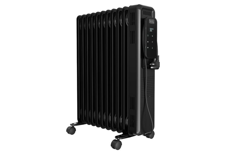 Oljeelement Black+Decker Digital Svart - Svart - Kök & hushåll - Klimatkontroll - Uppvärmning - Element & radiator - Oljefyllda element