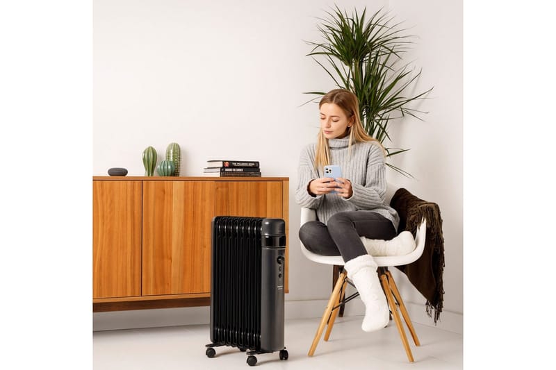 Oljeelement Taurus Agadir Connect - Svart - Kök & hushåll - Klimatkontroll - Uppvärmning - Element & radiator - Oljefyllda element