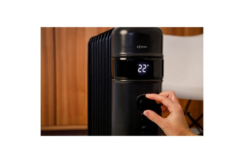 Oljeelement Taurus Agadir Connect - Svart - Kök & hushåll - Klimatkontroll - Uppvärmning - Element & radiator - Oljefyllda element