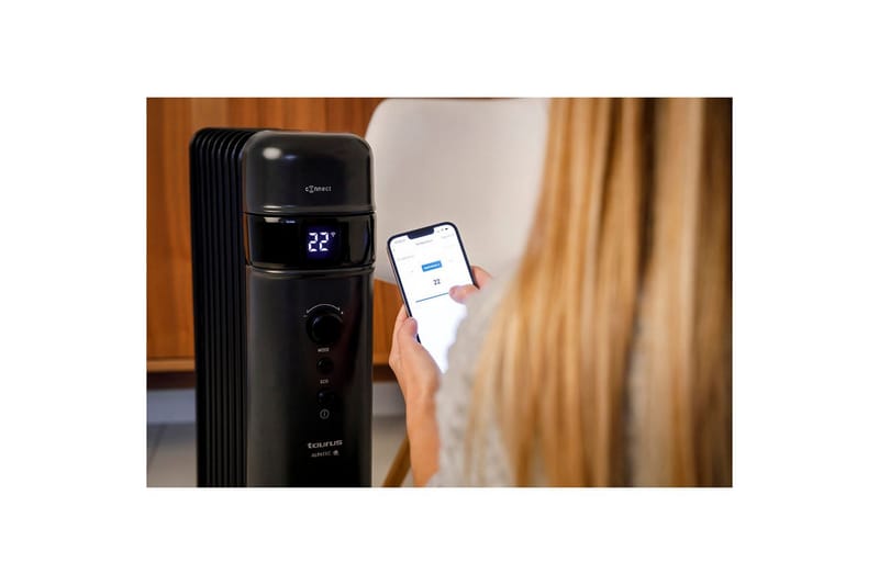 Oljeelement Taurus Agadir Connect - Svart - Kök & hushåll - Klimatkontroll - Uppvärmning - Element & radiator - Oljefyllda element