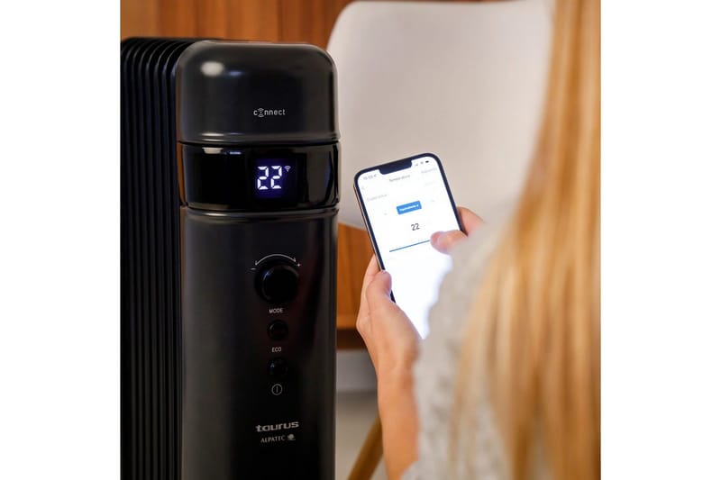 Oljeelement Taurus Agadir Connect - Svart - Kök & hushåll - Klimatkontroll - Uppvärmning - Element & radiator - Oljefyllda element