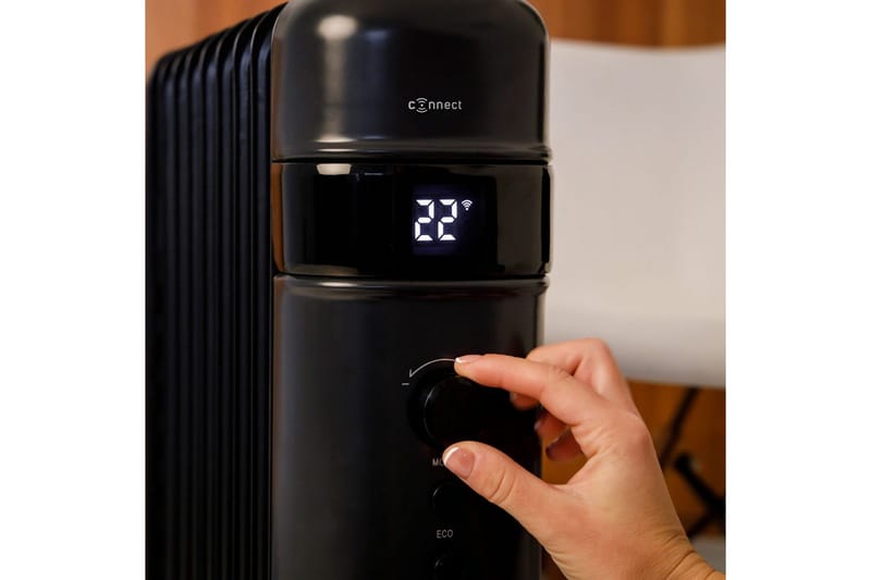 Oljeelement Taurus Agadir Connect - Svart - Kök & hushåll - Klimatkontroll - Uppvärmning - Element & radiator - Oljefyllda element