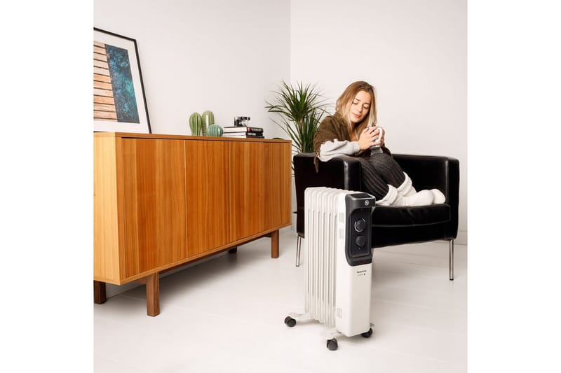 Oljeelement Taurus New Dakar - Silver - Kök & hushåll - Klimatkontroll - Uppvärmning - Element & radiator - Oljefyllda element