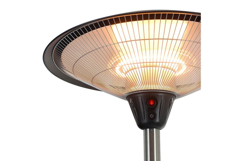 Terrassvärmare med fjärrkontroll 2100W Silver - Kök & hushåll - Klimatkontroll - Uppvärmning - Utevärme - Infravärme