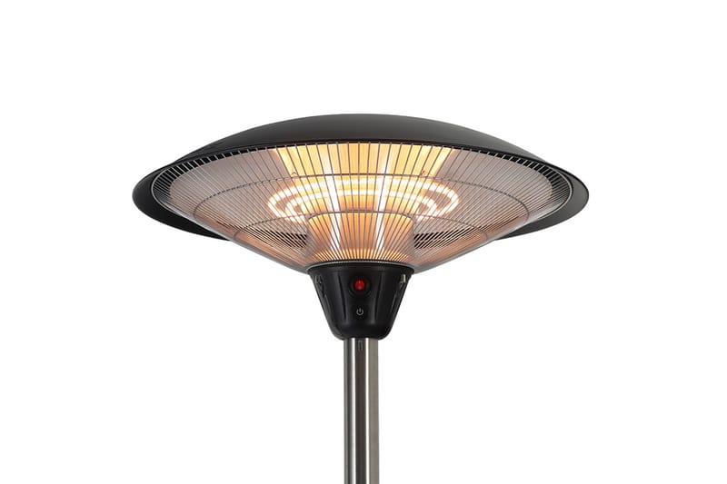 Terrassvärmare med fjärrkontroll 2100W Silver - Kök & hushåll - Klimatkontroll - Uppvärmning - Utevärme - Infravärme