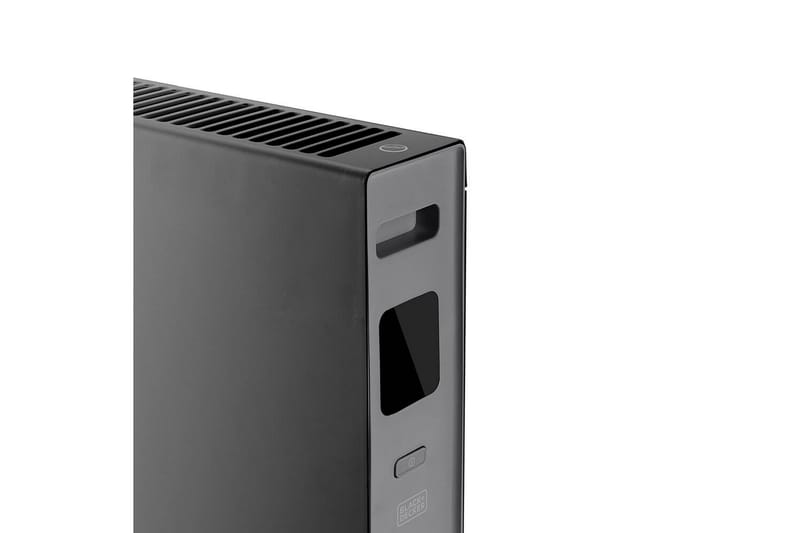 Konvektorelement Black+Decker Digital 2000W Svart - Svart - Kök & hushåll - Klimatkontroll - Uppvärmning - Utevärme - Värmefläkt