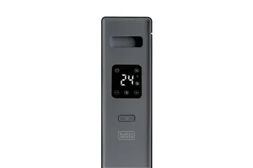 Konvektorelement Black+Decker Digital 2000W Svart - Svart - Kök & hushåll - Klimatkontroll - Uppvärmning - Utevärme - Värmefläkt