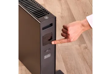 Konvektorelement Black+Decker Digital 2000W Svart - Svart - Kök & hushåll - Klimatkontroll - Uppvärmning - Utevärme - Värmefläkt