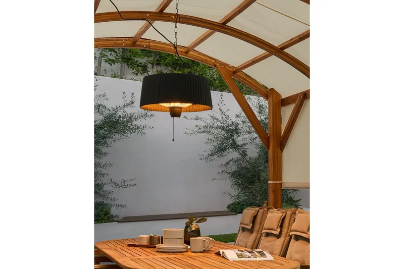 Terrassvärmare Ascea - Svart - Kök & hushåll - Klimatkontroll - Uppvärmning - Utevärme - Infravärme