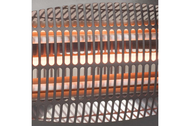 Tristar Väggmonterad terrassvärmare KA-5286 2000 W quartz sv - Svart - Infravärme
