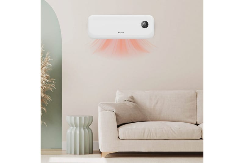 Väggfläktvärmare Taurus RCMB22 - Vit - Kök & hushåll - Klimatkontroll - Uppvärmning - Utevärme - Värmefläkt