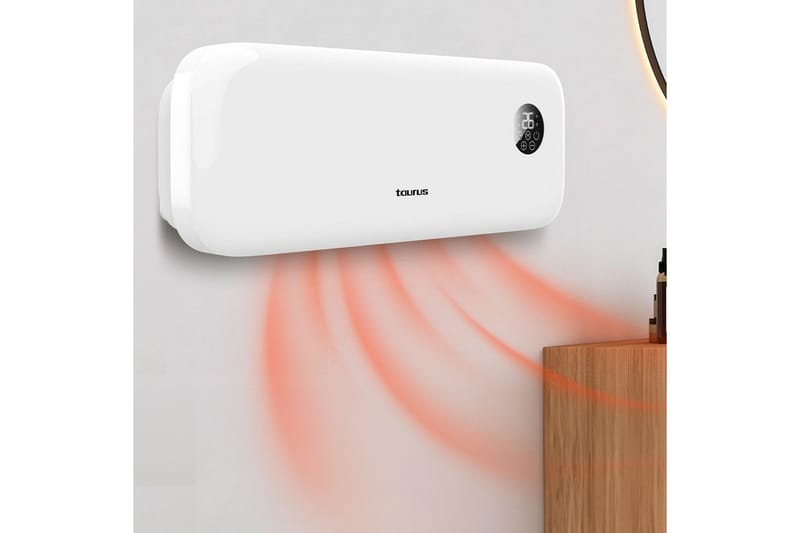 Väggfläktvärmare Taurus RCMB22 - Vit - Kök & hushåll - Klimatkontroll - Uppvärmning - Utevärme - Värmefläkt