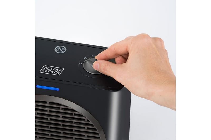Värmefläkt Black+Decker 1500W Svart - Kök & hushåll - Klimatkontroll - Uppvärmning - Utevärme - Värmefläkt