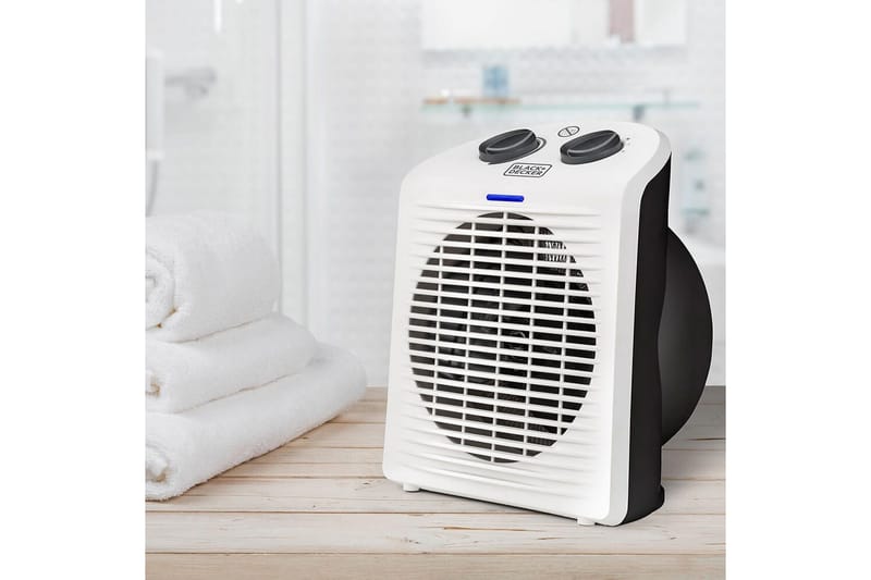 Värmefläkt Black+Decker 2000W Vit - Kök & hushåll - Klimatkontroll - Uppvärmning - Utevärme - Värmefläkt