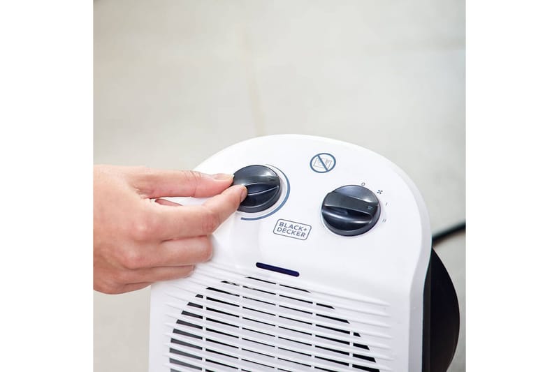 Värmefläkt Black+Decker 2000W Vit - Kök & hushåll - Klimatkontroll - Uppvärmning - Utevärme - Värmefläkt