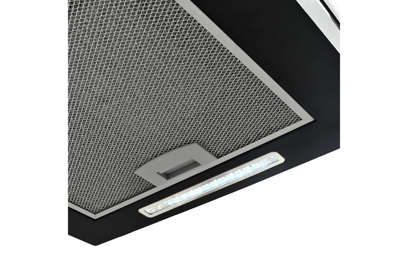 Hängande köksfläkt touchsensor LCD 37 cm pulverlackerat stål - Svart - Kök & hushåll - Hushållsmaskiner & vitvaror - Köksfläkt & spisfläkt - Frihängande köksfläkt