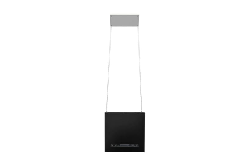 Hängande köksfläkt touchsensor LCD 37 cm pulverlackerat stål - Svart - Kök & hushåll - Hushållsmaskiner & vitvaror - Köksfläkt & spisfläkt - Frihängande köksfläkt