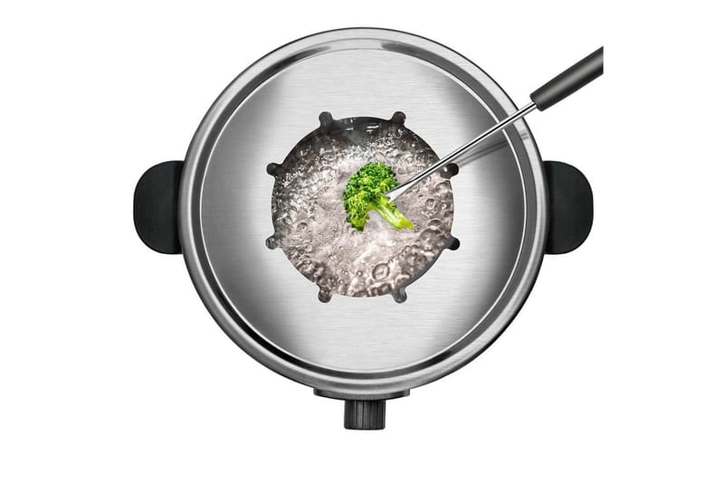 Fonduegryta Taurus 1000W - Svart||Silver - Kök & hushåll - Matlagning & bakning - Grytor, kastruller & stekkärl - Fonduegrytor