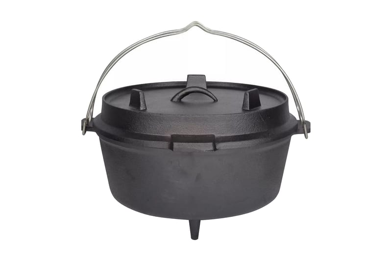 Esschert Design Holländsk ugn 6,5 L svart FF235 - Svart - Grytor