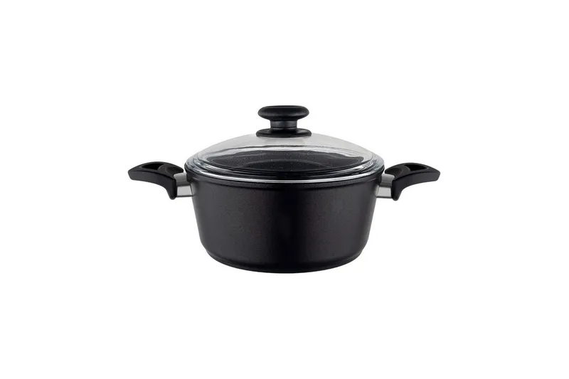 Grytset (7 delar) Ashmoor Svart - Svart - Kök & hushåll - Matlagning & bakning - Grytor, kastruller & stekkärl - Kastruller