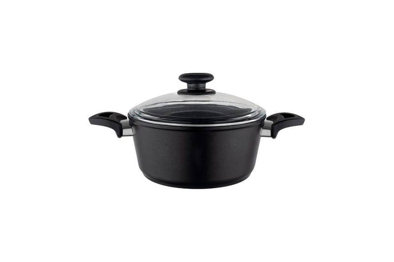 Grytset (7 delar) Ashmoor Svart - Svart - Kök & hushåll - Matlagning & bakning - Grytor, kastruller & stekkärl - Kastruller