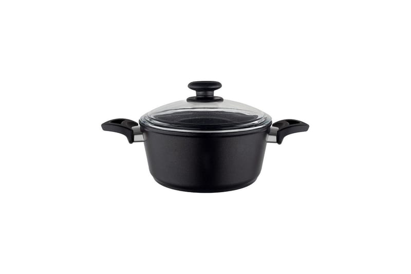 Grytset (7 delar) Ashmoor Svart - Svart - Kök & hushåll - Matlagning & bakning - Grytor, kastruller & stekkärl - Kastruller