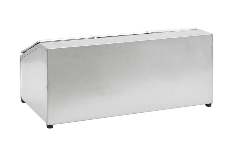 Gastronormbehållare med 3 GN 1/6 kastrull rostfritt stål - Silver - Kök & hushåll - Matlagning & bakning - Grytor, kastruller & stekkärl - Kastruller