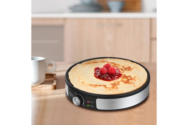 Pannkaksmaskin Taurus Crepe Maker - Silver - Kök & hushåll - Matlagning & bakning - Grytor, kastruller & stekkärl - Pannkaks & plättlagg