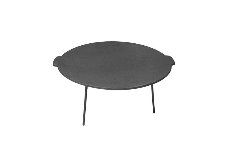 Stekpanna Mustang Gjutjärn med Fötter 45cm, Svart