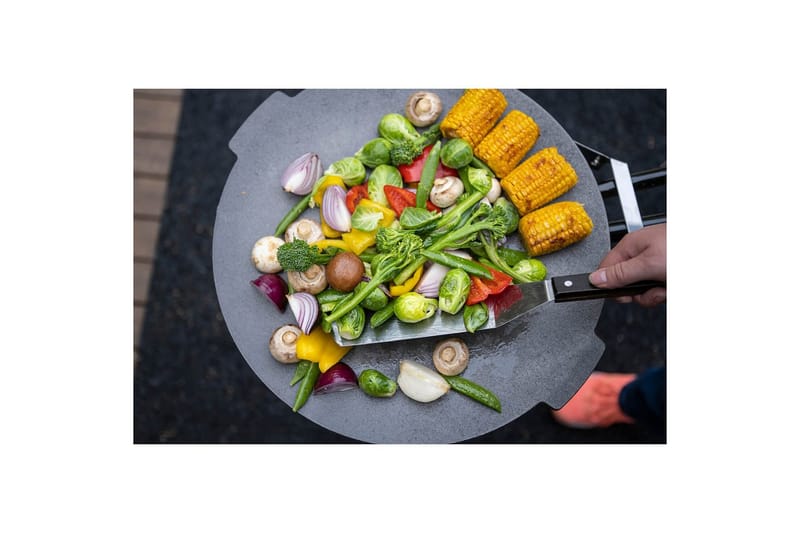 Stekpanna Mustang Gjutjärn med Fötter 45cm - Svart - Kök & hushåll - Matlagning & bakning - Grytor, kastruller & stekkärl - Stekpannor