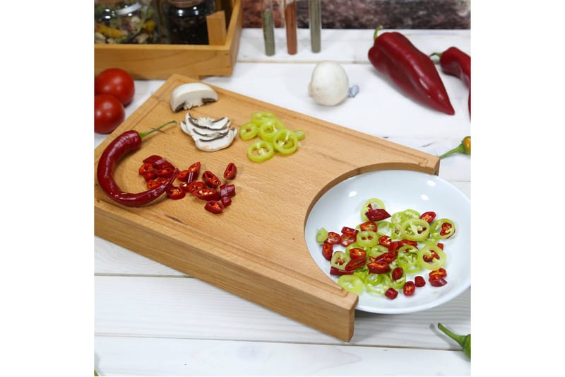BOARD Skärbräda 23 cm Trä/natur