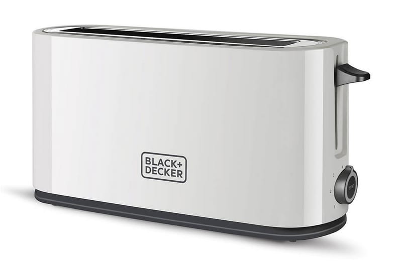 BLACK+DECKER Brödrost 1000W Vit - Övriga köksredskap