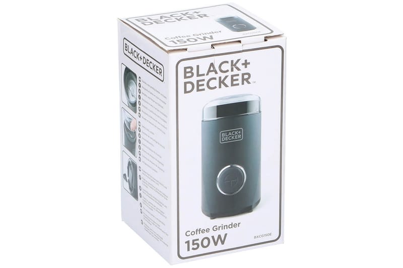 BLACK+DECKER Kaffekvarn 150W Svart - Kök & hushåll - Matlagning & bakning - Köksredskap & kökstillbehör - Övriga köksredskap