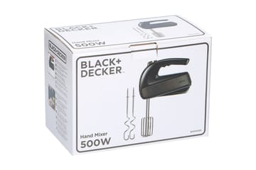 Elvisp Black+Decker 500W - Svart - Kök & hushåll - Hushållsmaskiner & vitvaror - Köksmaskiner - Blanda & hacka - Elvisp