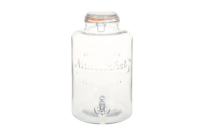 Glasbehållare XXL med tappkran transparent 8 L - Kök & hushåll - Matlagning & bakning - Köksredskap & kökstillbehör - Övriga köksredskap