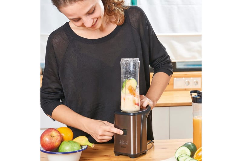 Smoothiemixer Black+Decker 350W - Grå - Kök & hushåll - Hushållsmaskiner & vitvaror - Köksmaskiner - Blanda & hacka - Blender