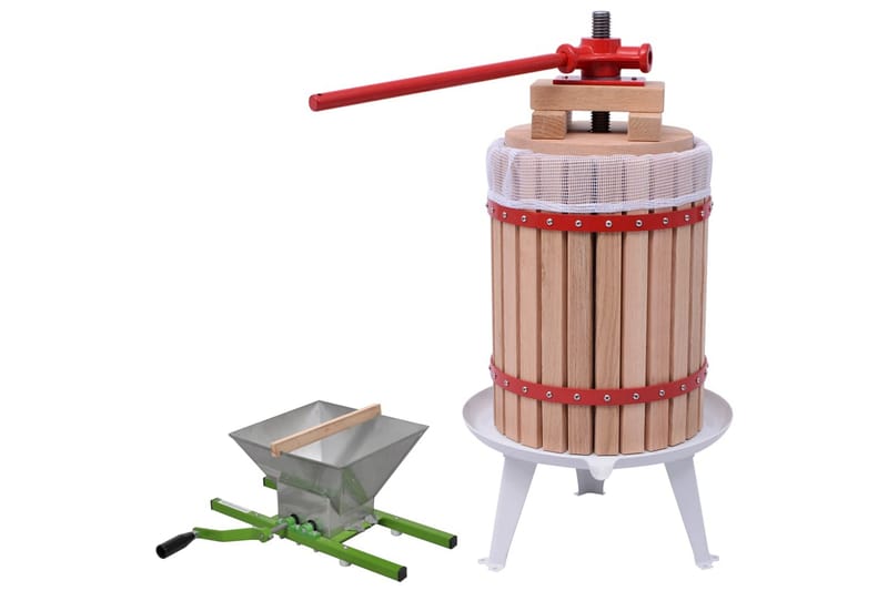 Frukt- och vinpress 2 delar set - Kök & hushåll - Matlagning & bakning - Köksredskap & kökstillbehör - Pressar & stötar