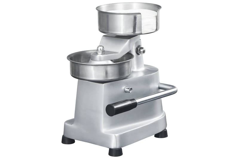 Hamburgerpress med 500 pappersark aluminium 13 cm - Silver - Kök & hushåll - Matlagning & bakning - Köksredskap & kökstillbehör - Pressar & stötar