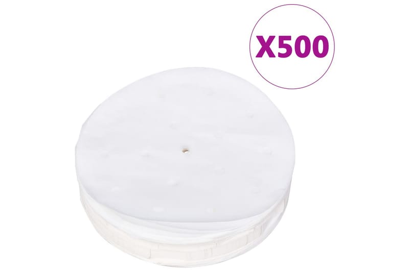 Hamburgerpress med 500 pappersark aluminium 13 cm - Silver - Kök & hushåll - Matlagning & bakning - Köksredskap & kökstillbehör - Pressar & stötar