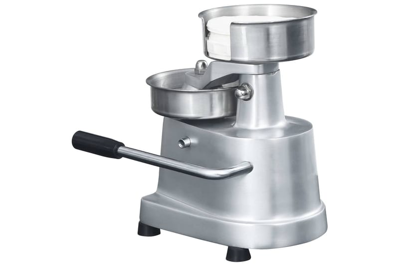 Hamburgerpress med 500 pappersark aluminium 13 cm - Silver - Kök & hushåll - Matlagning & bakning - Köksredskap & kökstillbehör - Pressar & stötar