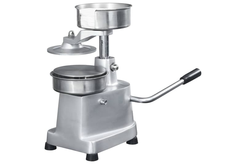 Hamburgerpress med 500 pappersark aluminium 13 cm - Silver - Kök & hushåll - Matlagning & bakning - Köksredskap & kökstillbehör - Pressar & stötar