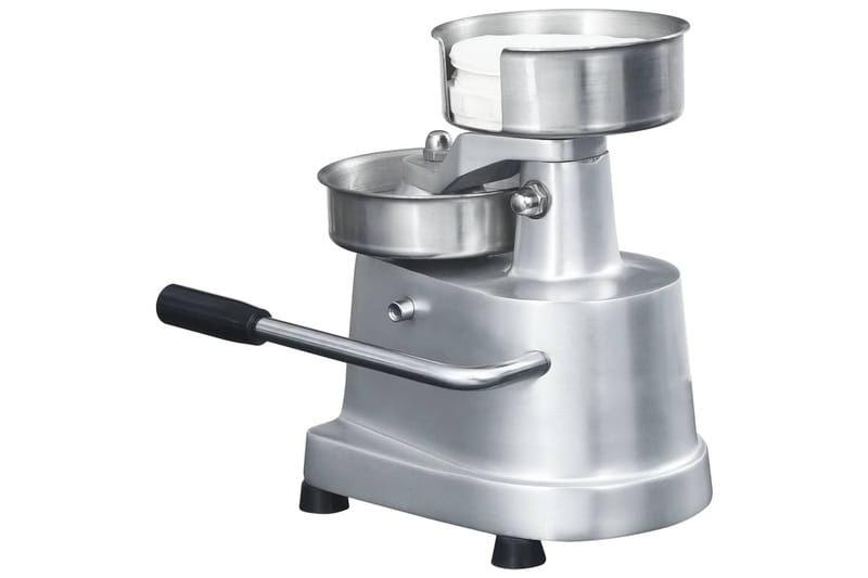 Hamburgerpress med 500 pappersark aluminium 10 cm - Silver - Kök & hushåll - Matlagning & bakning - Köksredskap & kökstillbehör - Pressar & stötar