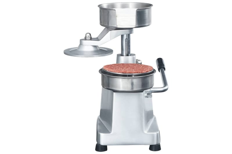 Hamburgerpress med 500 pappersark aluminium 10 cm - Silver - Kök & hushåll - Matlagning & bakning - Köksredskap & kökstillbehör - Pressar & stötar
