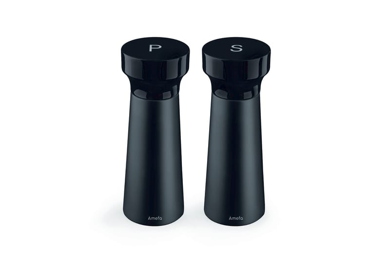 Salt & Pepparkvarn MODERN Svart 15cm 2-p - Amefa - Kryddkvarnar - Salt & pepparkvarnar