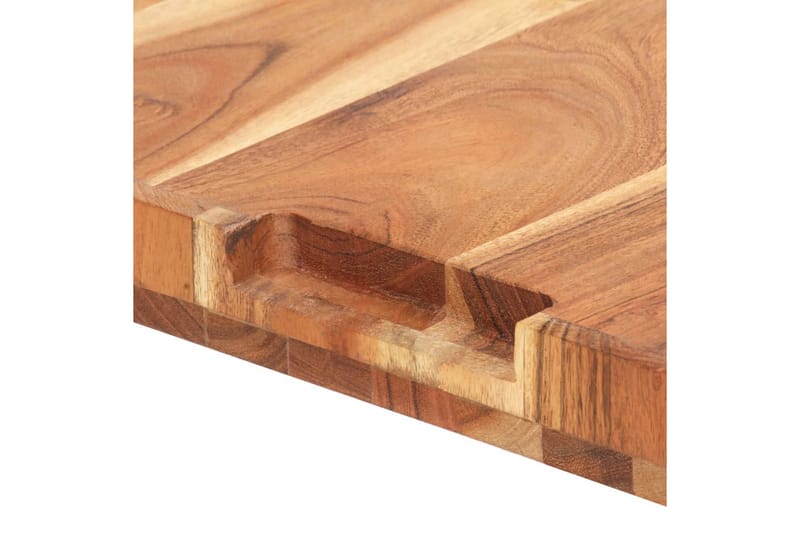 Skärbräda 50x35x4 cm massivt akaciaträ - Brun - Kök & hushåll - Matlagning & bakning - Köksredskap & kökstillbehör - Skärbräda