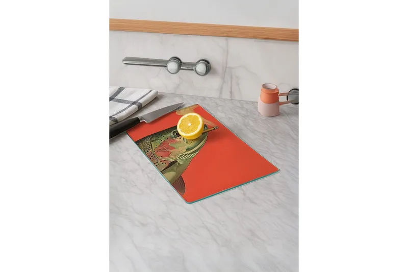 Valiorgradbräda Sosari Modell 10 - Orange - Kök & hushåll - Matlagning & bakning - Köksredskap & kökstillbehör - Skärbräda