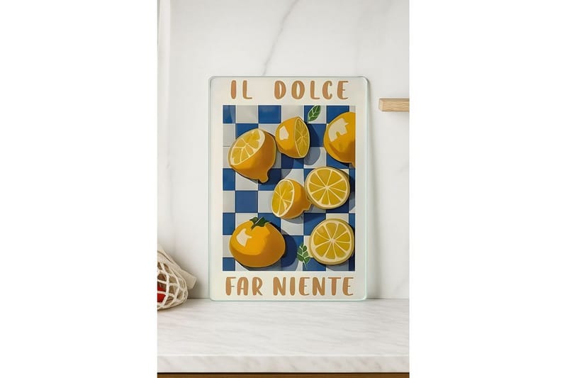 Valiorgradbräda Sosari Modell 77 - Gul - Kök & hushåll - Matlagning & bakning - Köksredskap & kökstillbehör - Skärbräda