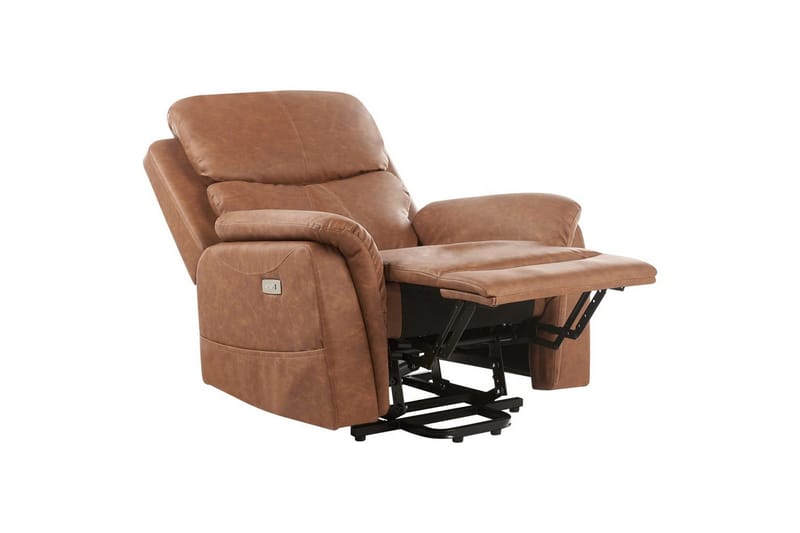 Elektrisk reclinerfåtölj Glorie Brun - Brun - Kök & hushåll - Personvård & hälsa - Massage & välbefinnande - Massagestolar & massagefåtöljer