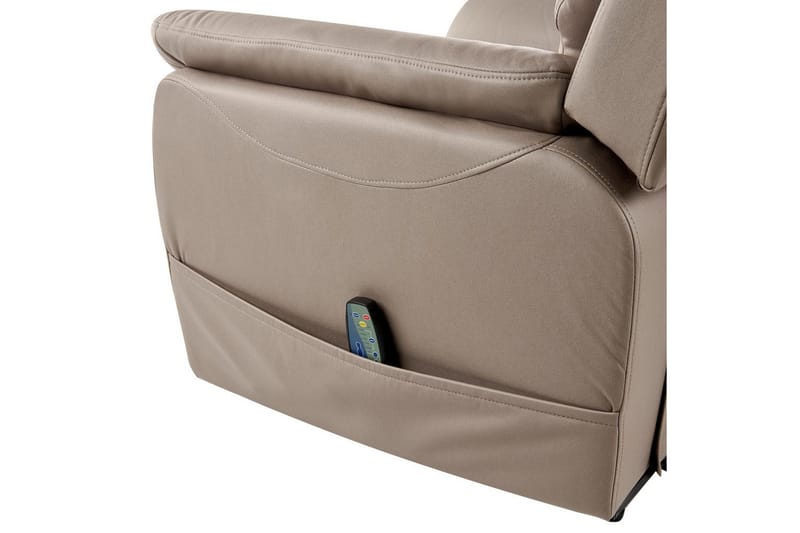 Elektrisk reclinerfåtölj Glorie Grå - Grå - Kök & hushåll - Personvård & hälsa - Massage & välbefinnande - Massagestolar & massagefåtöljer